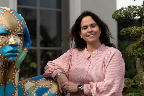 Schoolleider van buiten